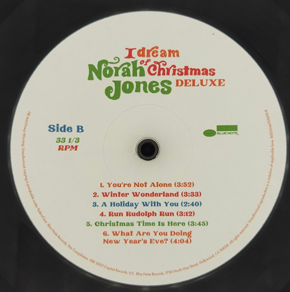 Norah Jones – I Dream Of Christmas (2-LP Vinyl) Vinyl Record