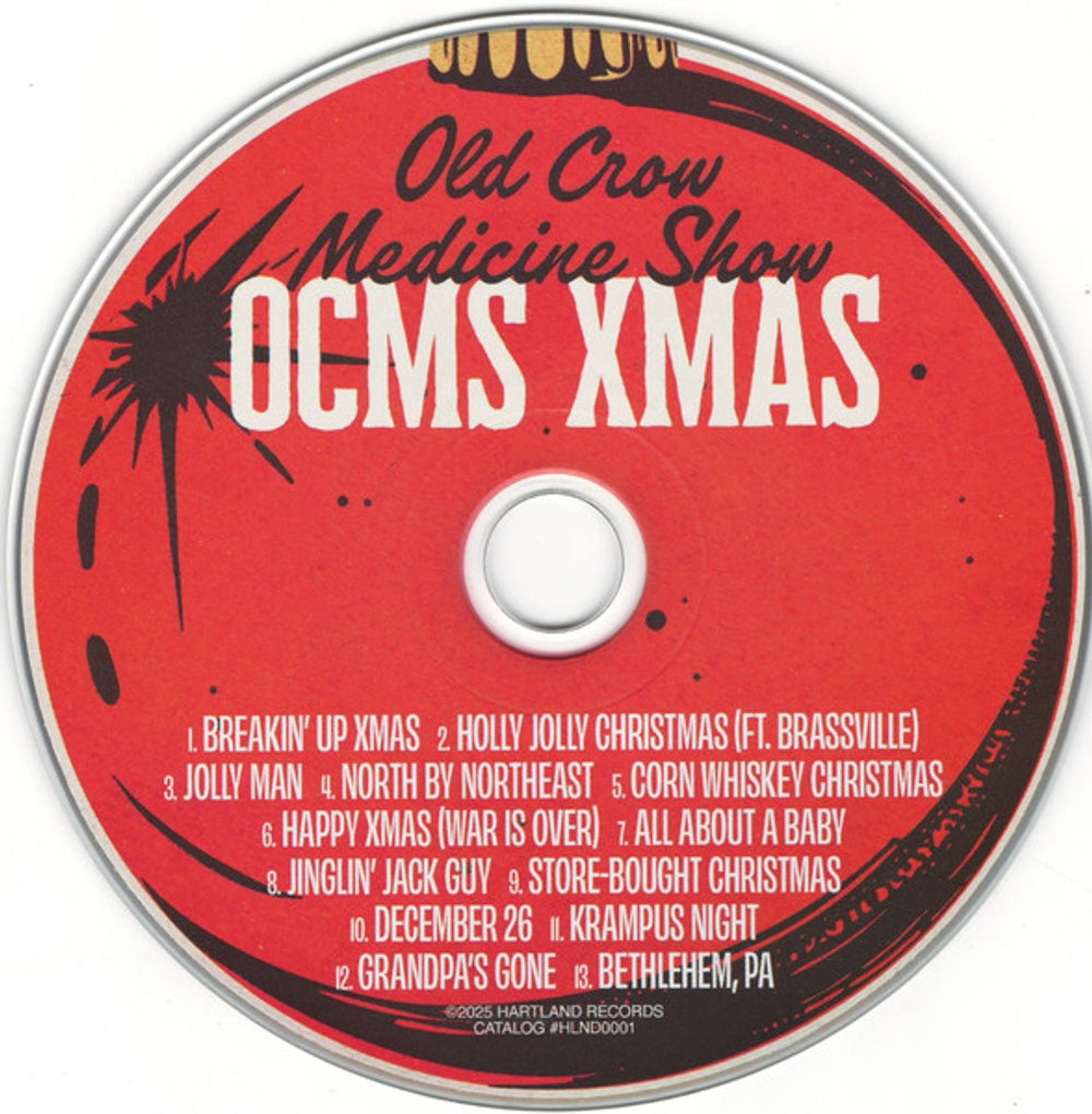 Old Crow Medicine Show – OCMS XMAS Music CD