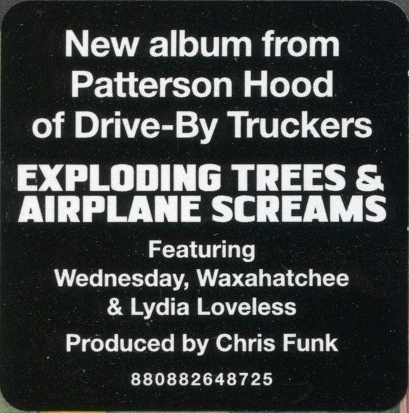 Patterson Hood – Exploding Trees & Airplane Screams Music CD