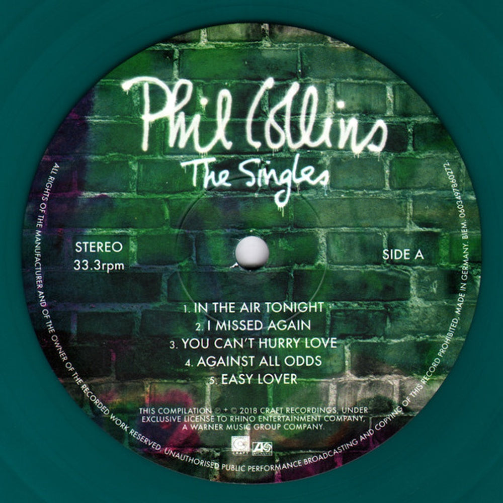 Phil Collins – Singles (2-LP Vinyl) Vinyl Record