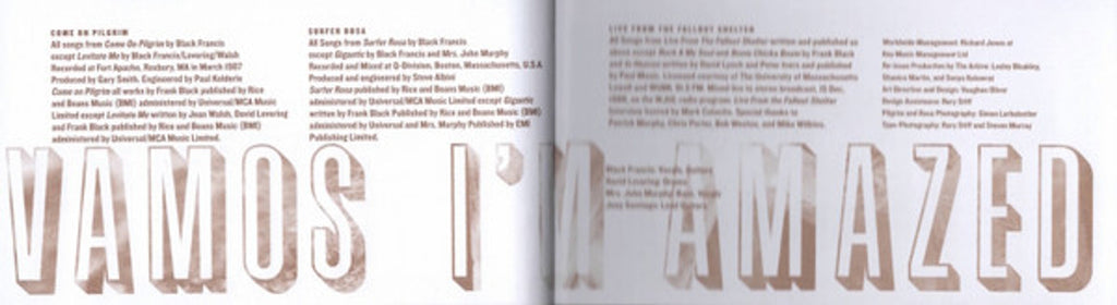 Pixies – Come On Pilgrim... It's Surfer Rosa: 30th Anniversary Edition (3-CD)