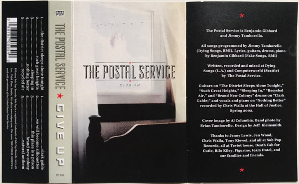 Postal Service – Give Up Music Cassette Tape