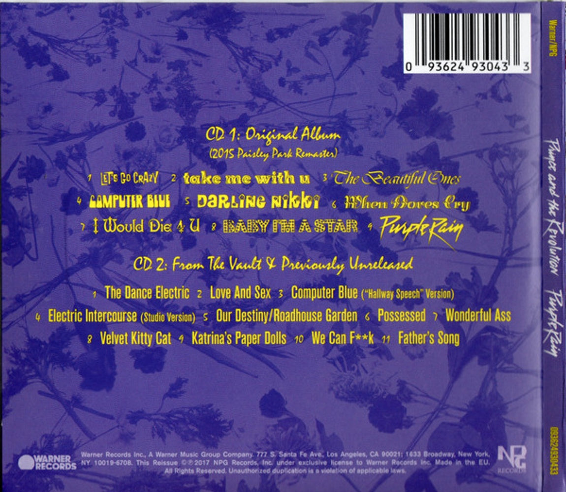 Prince – Purple Rain: Remastered (2-CD)