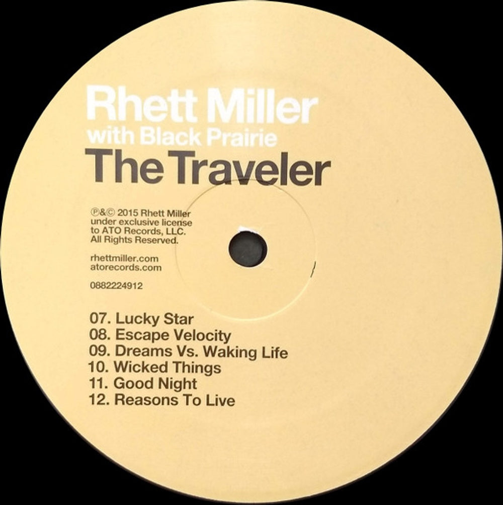 Rhett Miller – The Traveler (LP Vinyl) Vinyl Record