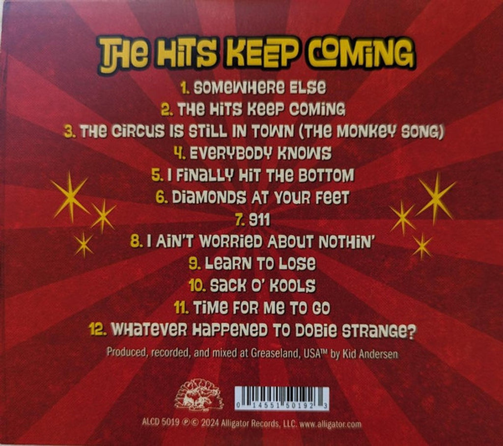 Rick Estrin & The Nightcats – The Hits Keep Coming Music CD