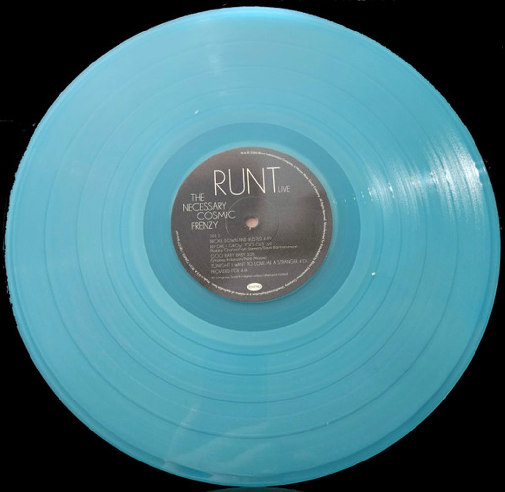 RUNT w/ Todd Rundgren – The Necessary Cosmic Frenzy (LP Vinyl) Vinyl Record