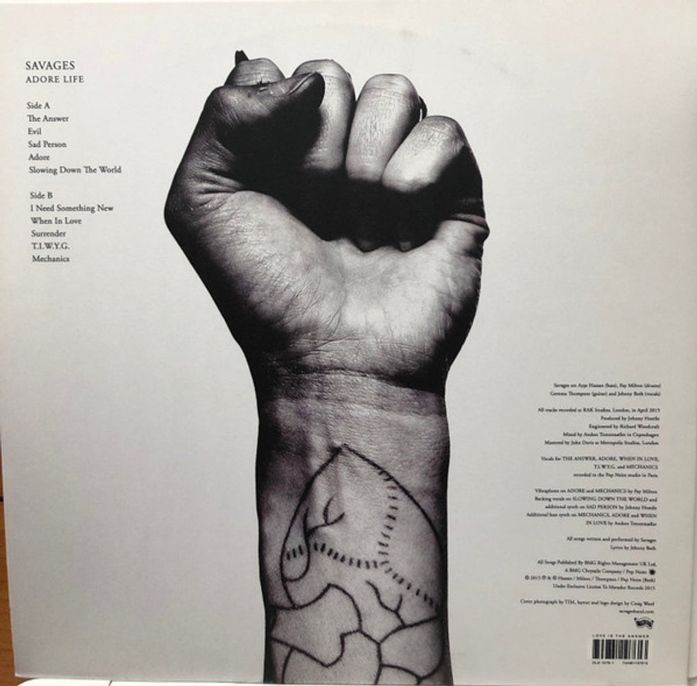 Savages – Adore Life (LP Vinyl) Vinyl Record