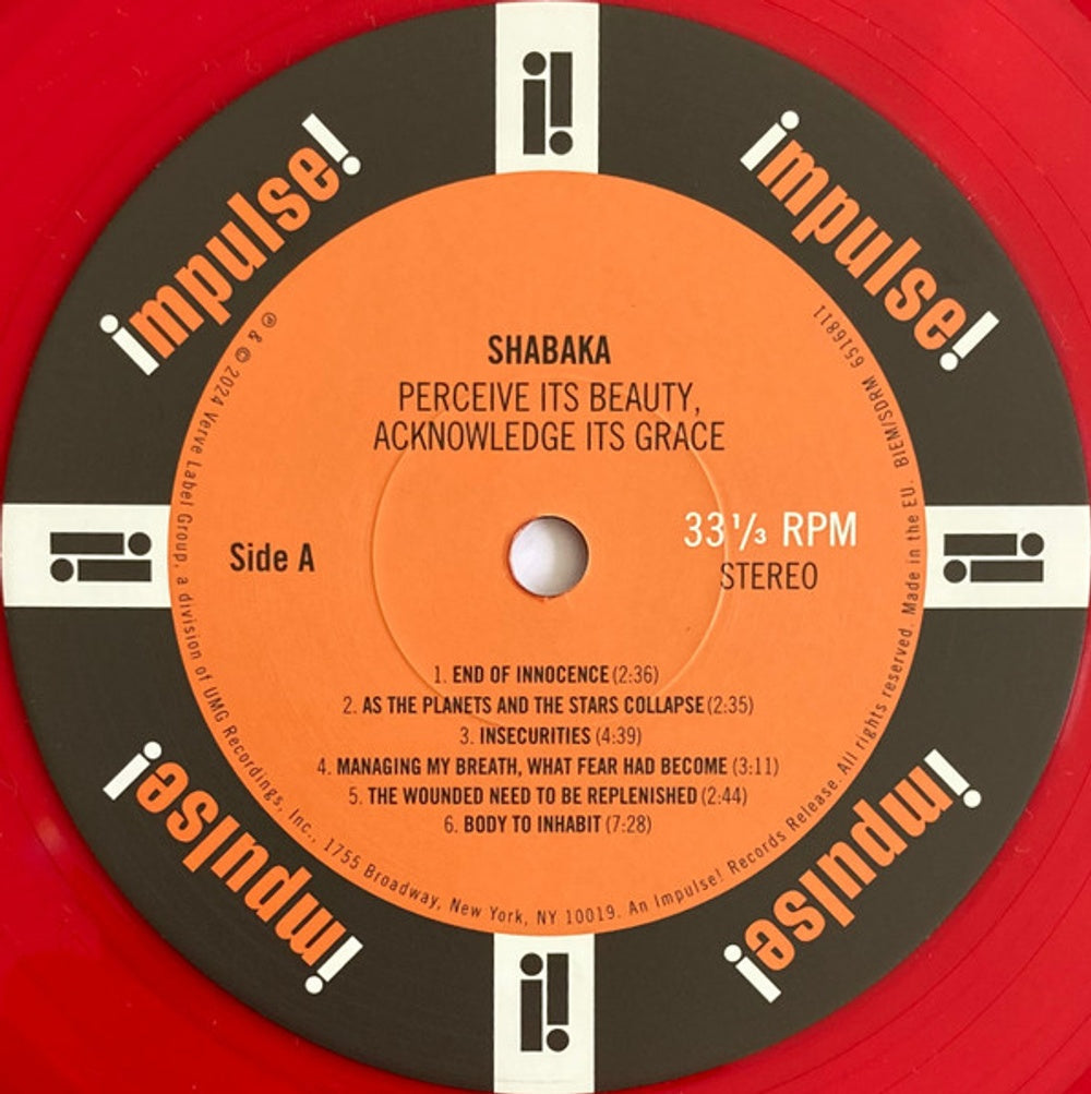Shabaka – Perceive Its Beauty, Acknowledge Its Grace (LP Vinyl) Vinyl Record