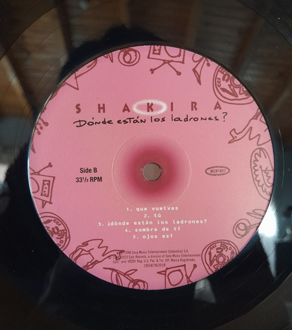 Shakira – Donde Estan Los Ladrones (LP Vinyl) Vinyl Record