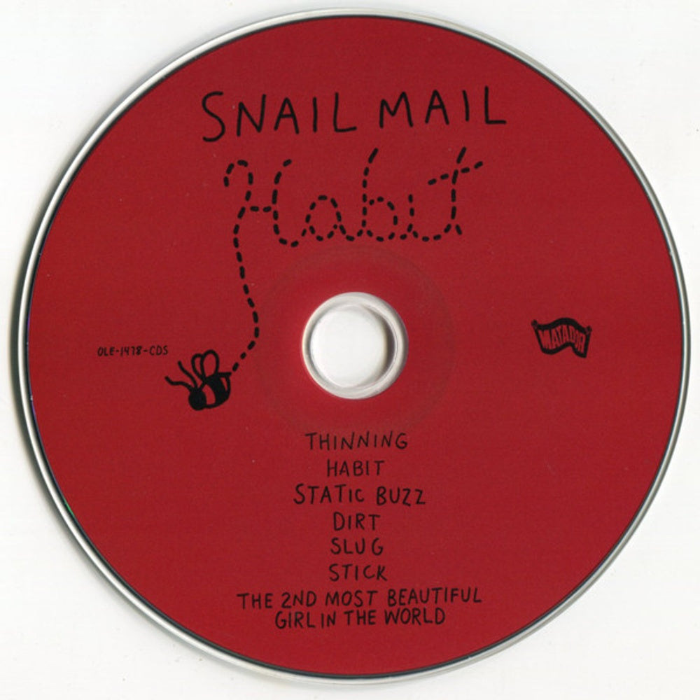 Snail Mail – Habit Music CD