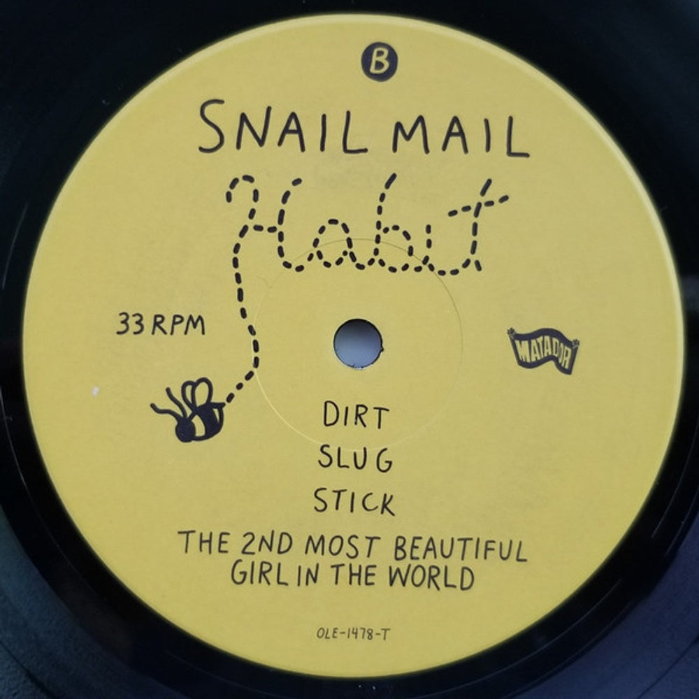 Snail Mail – Habit EP (LP Vinyl) Vinyl Record