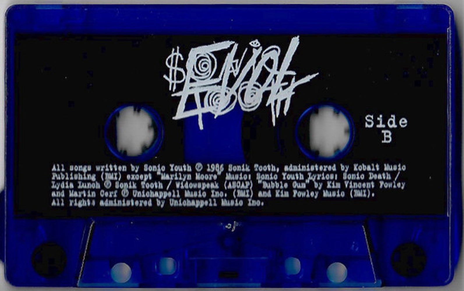 Sonic Youth – Evol Music Cassette Tape