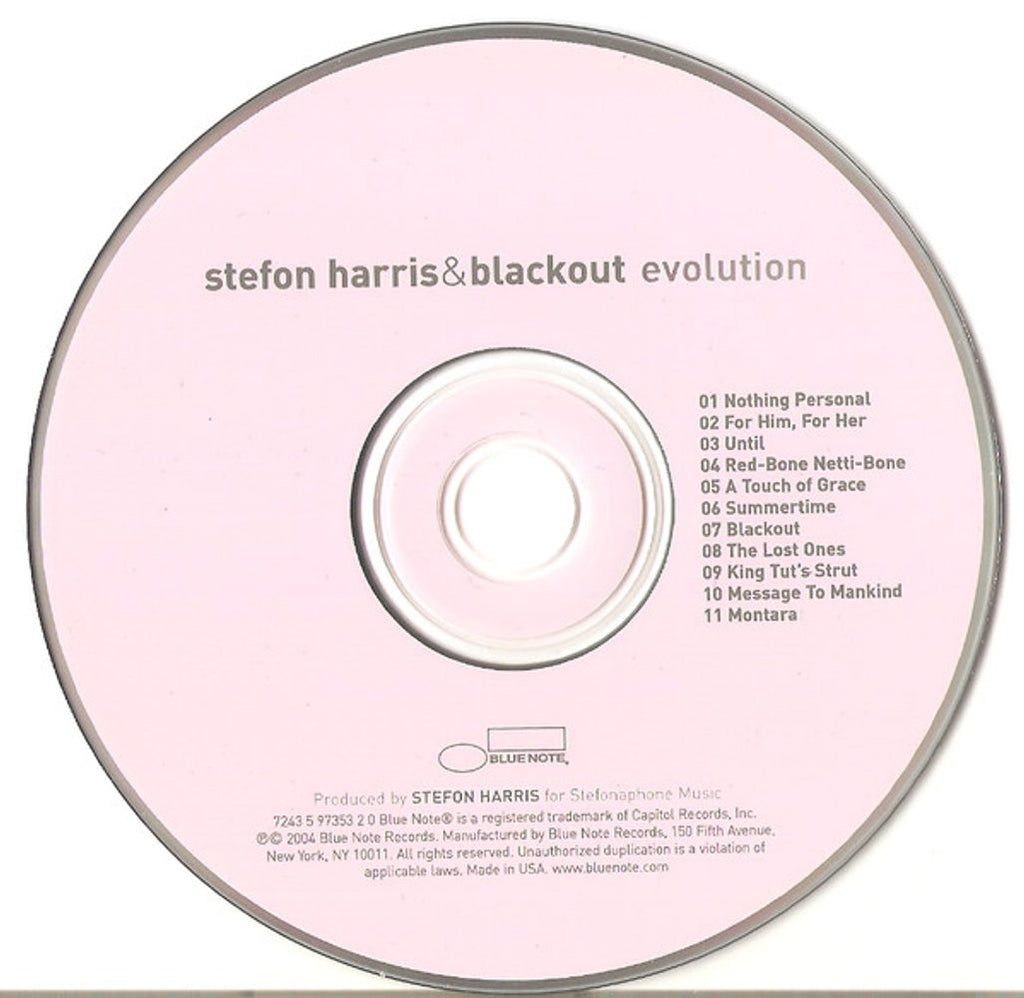 Stefon Harris – Evolution Music CD