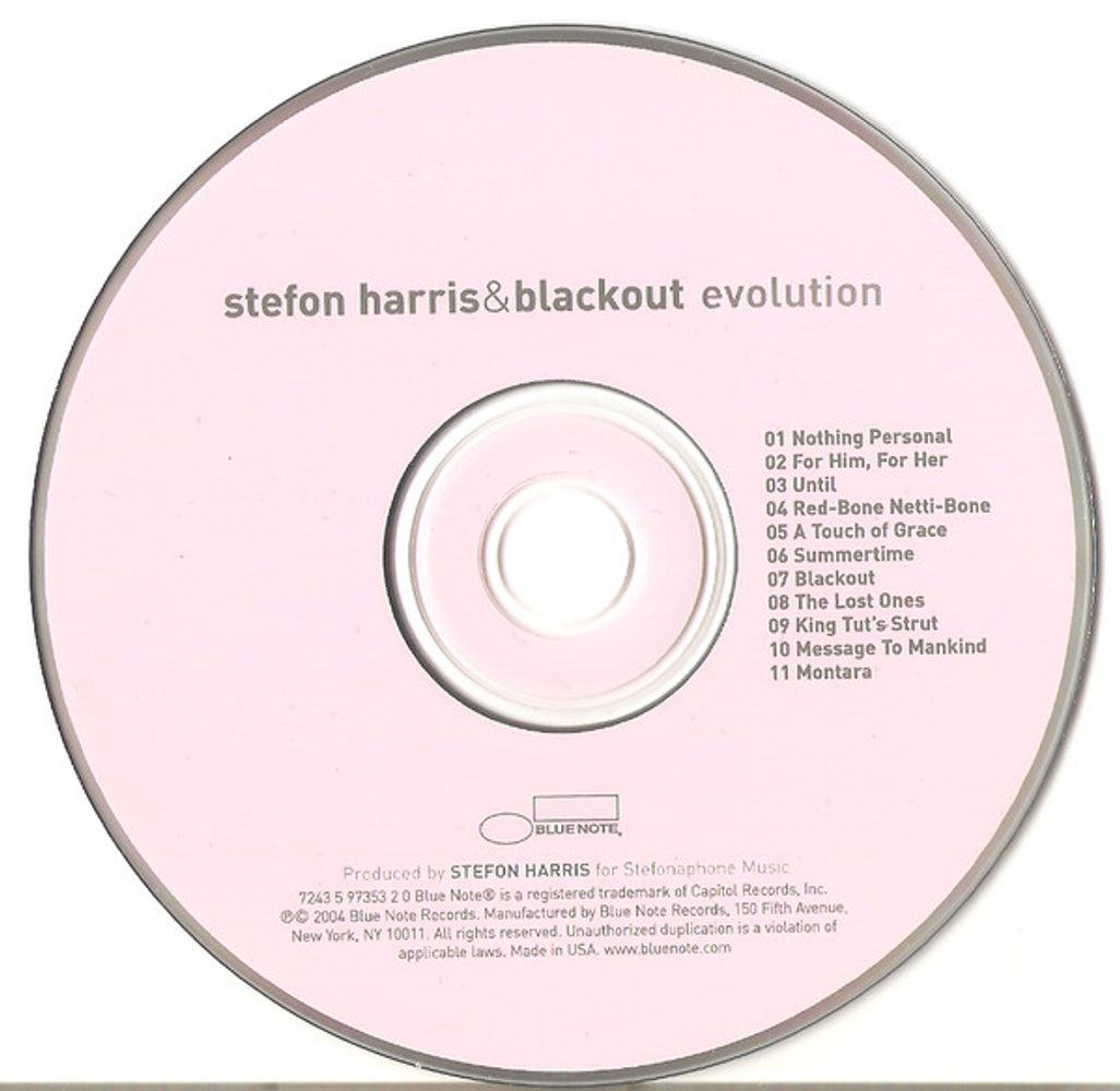 Stefon Harris – Evolution Music CD