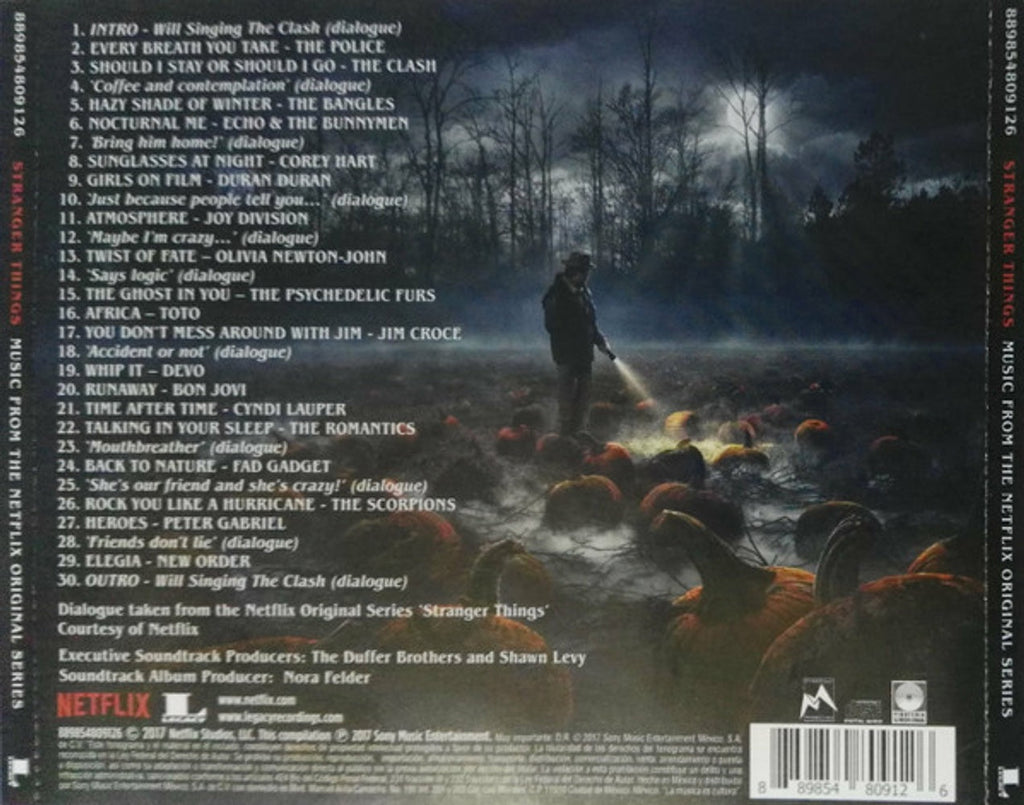Stranger Things - Season 2 Soundtrack Music CD