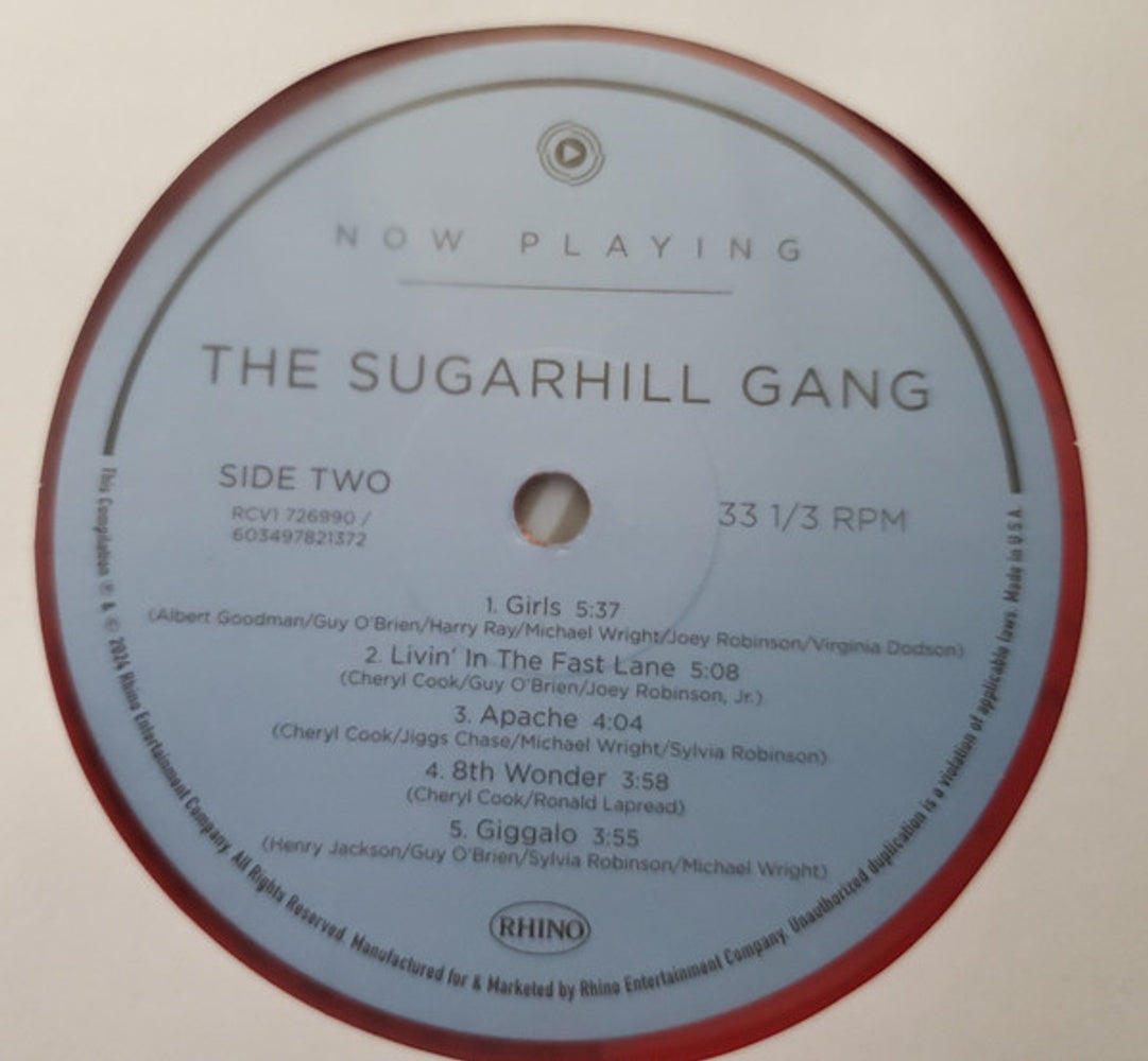 The Sugarhill Gang – Now Playing (LP Vinyl) Vinyl Record