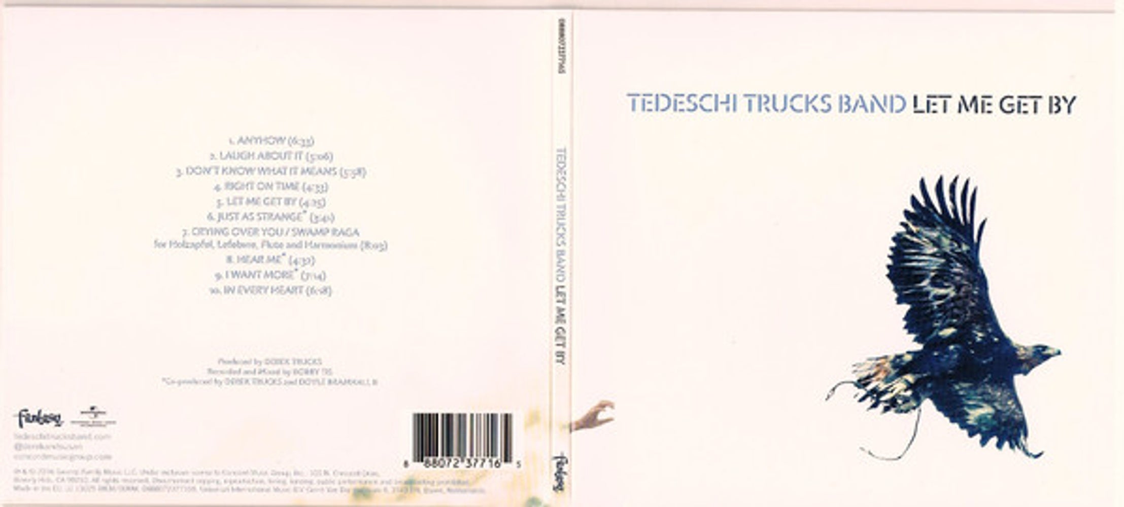 Tedeschi Trucks Band – Let Me Get By Music CD