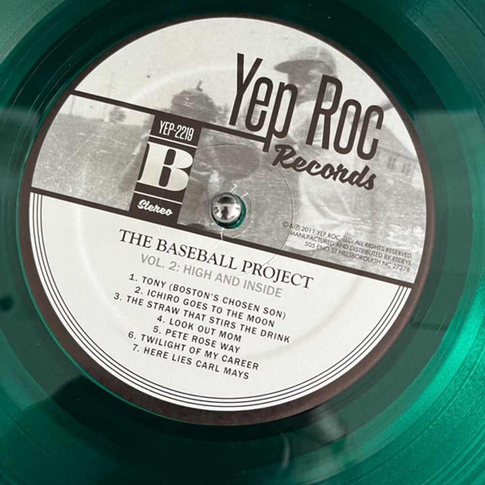 The Baseball Project – Volume 2: High And Inside (Clear Green LP Vinyl) Vinyl Record