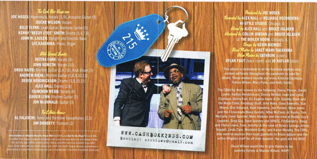 The Cash Box Kings – Oscar's Motel Music CD