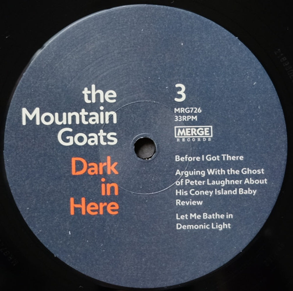 The Mountain Goats – Dark In Here (2-LP Vinyl) Vinyl Record