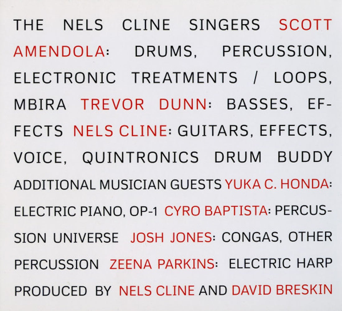The Nels Cline Singers – MacRoscope Music CD
