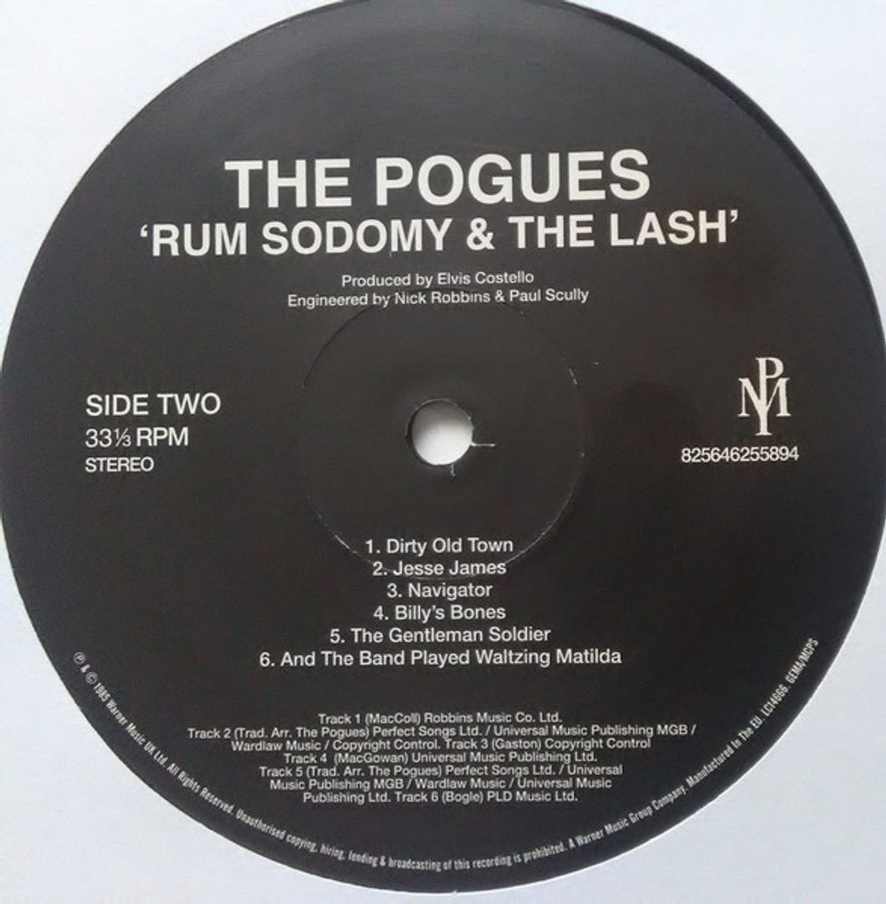 The Pogues – Rum, Sodomy & The Lash (LP Vinyl) Vinyl Record