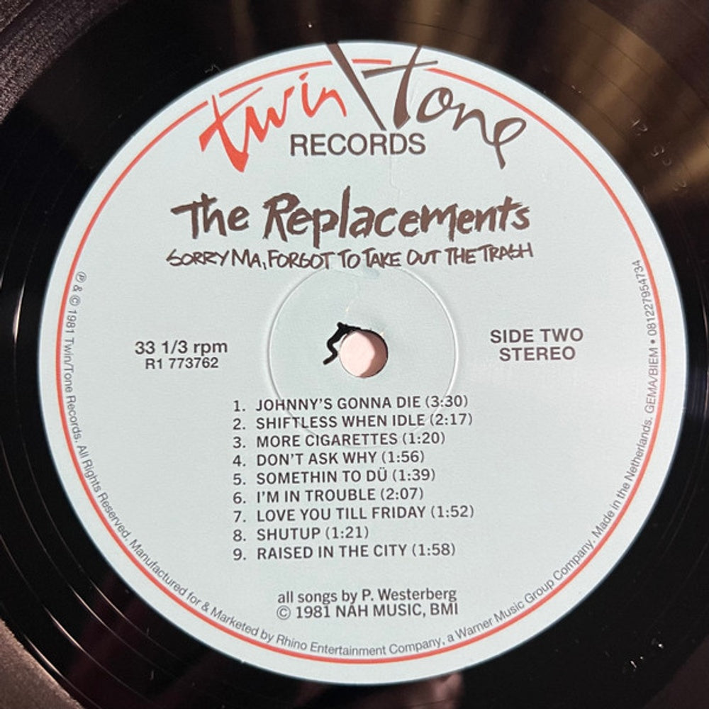 The Replacements – Sorry Ma, Forgot To Take Out The Trash (LP Vinyl) Vinyl Record