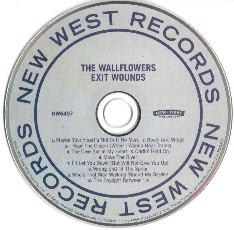 The Wallflowers – Exit Wounds Music CD