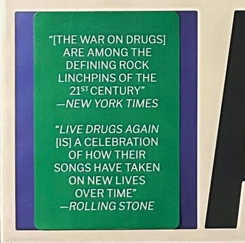The War On Drugs – Live Drugs Again (2-LP Vinyl) Vinyl Record