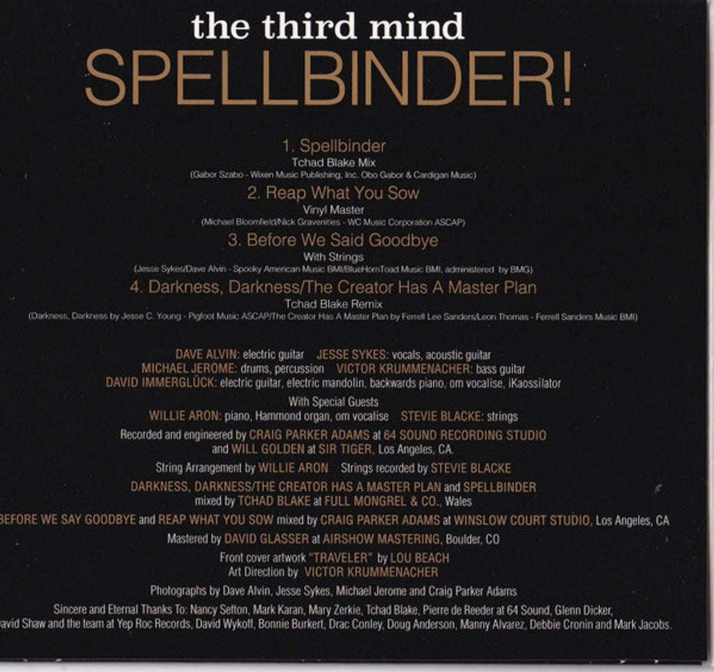 The Third Mind – Spellbinder Music CD