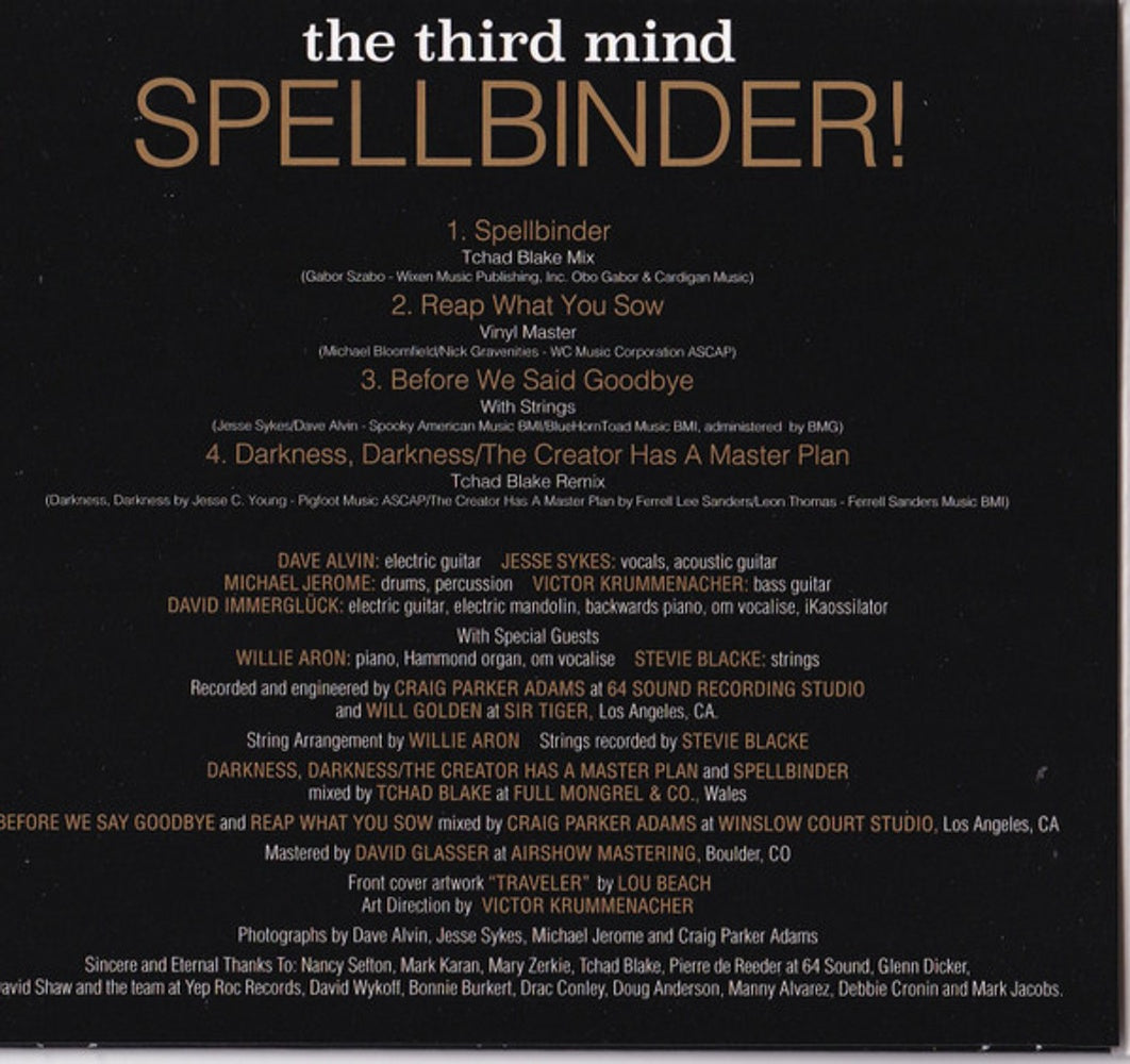 The Third Mind – Spellbinder Music CD
