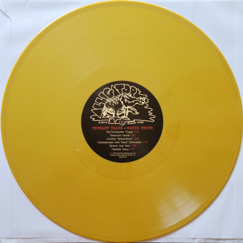 Tinsley Ellis – Naked Truth (Gold LP Vinyl) Vinyl Record