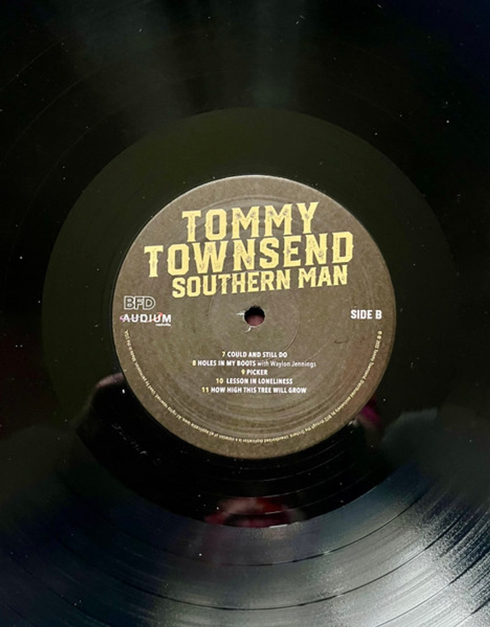 Tommy Townsend & Waylon Jennings – Southern Man (LP Vinyl) Vinyl Record