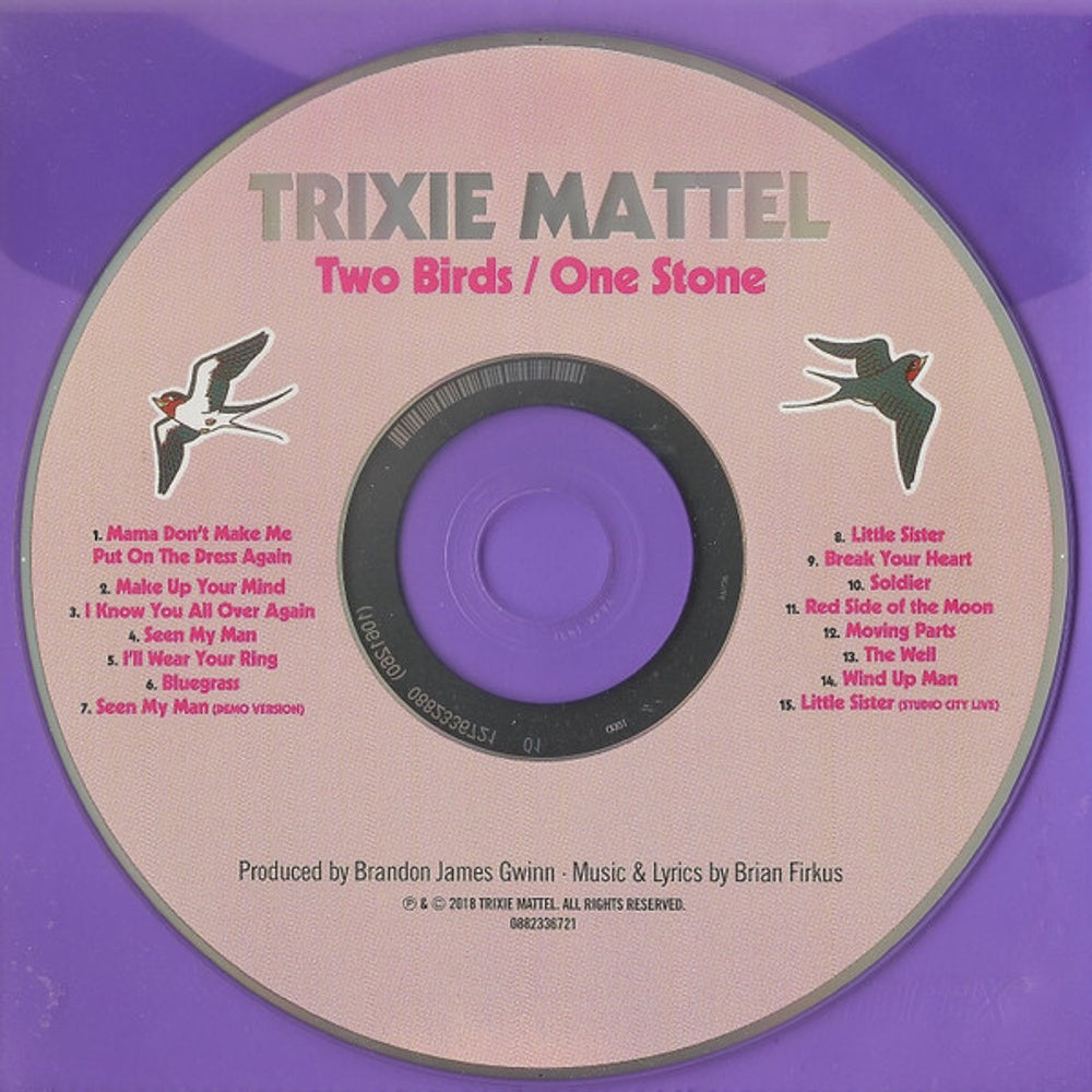 Trixie Mattel – Two Birds, One Stone Music CD