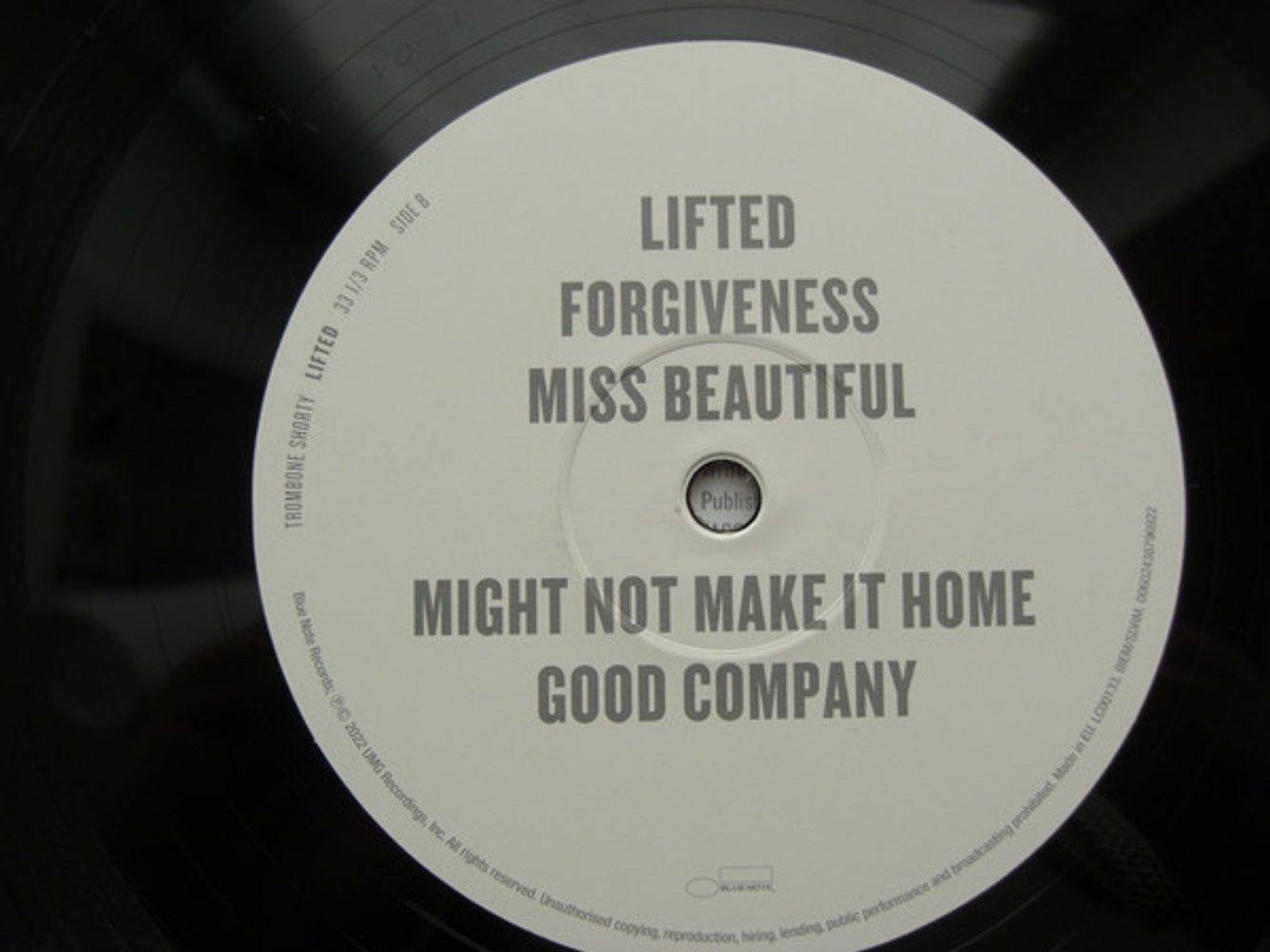 Trombone Shorty – Lifted (LP Vinyl) Vinyl Record