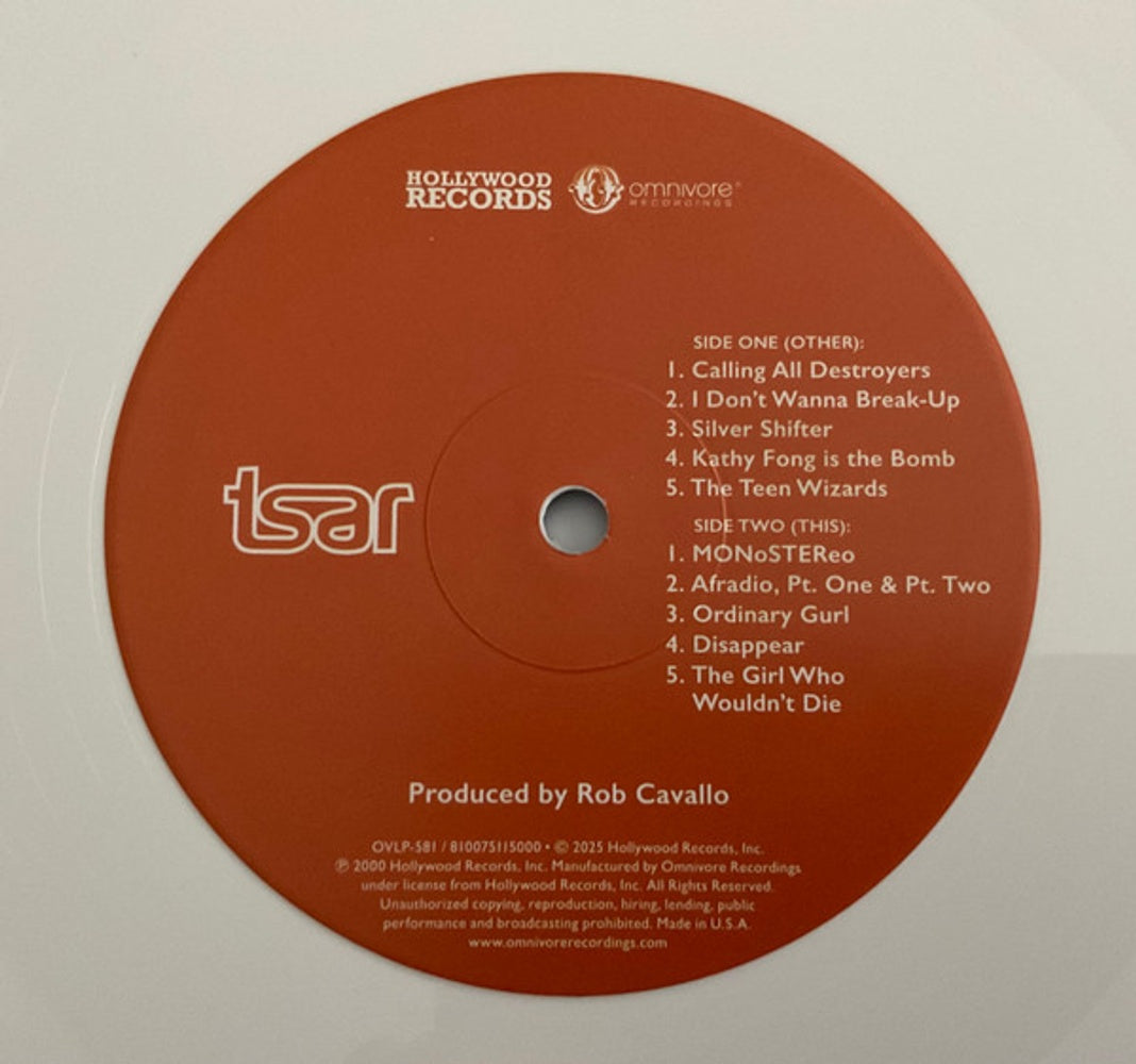 Tsar – Tsar (LP White Vinyl) Vinyl Record
