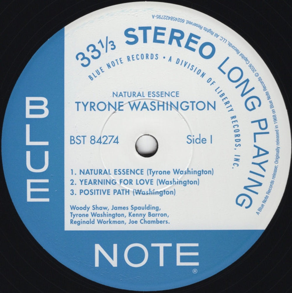 Tyrone Washington – Natural Essence (LP Vinyl) Vinyl Record