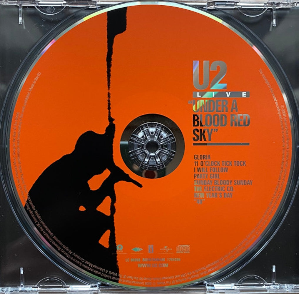 U2 – Under A Blood Red Sky Music CD
