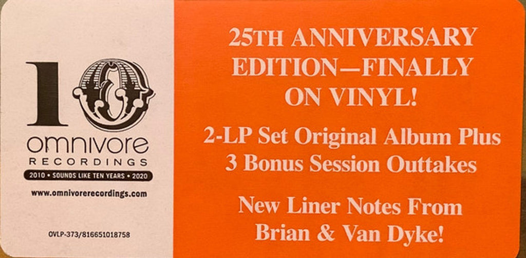 Brian Wilson & Van Dyke Parks – Orange Crate Art (2-LP Vinyl) Vinyl Record