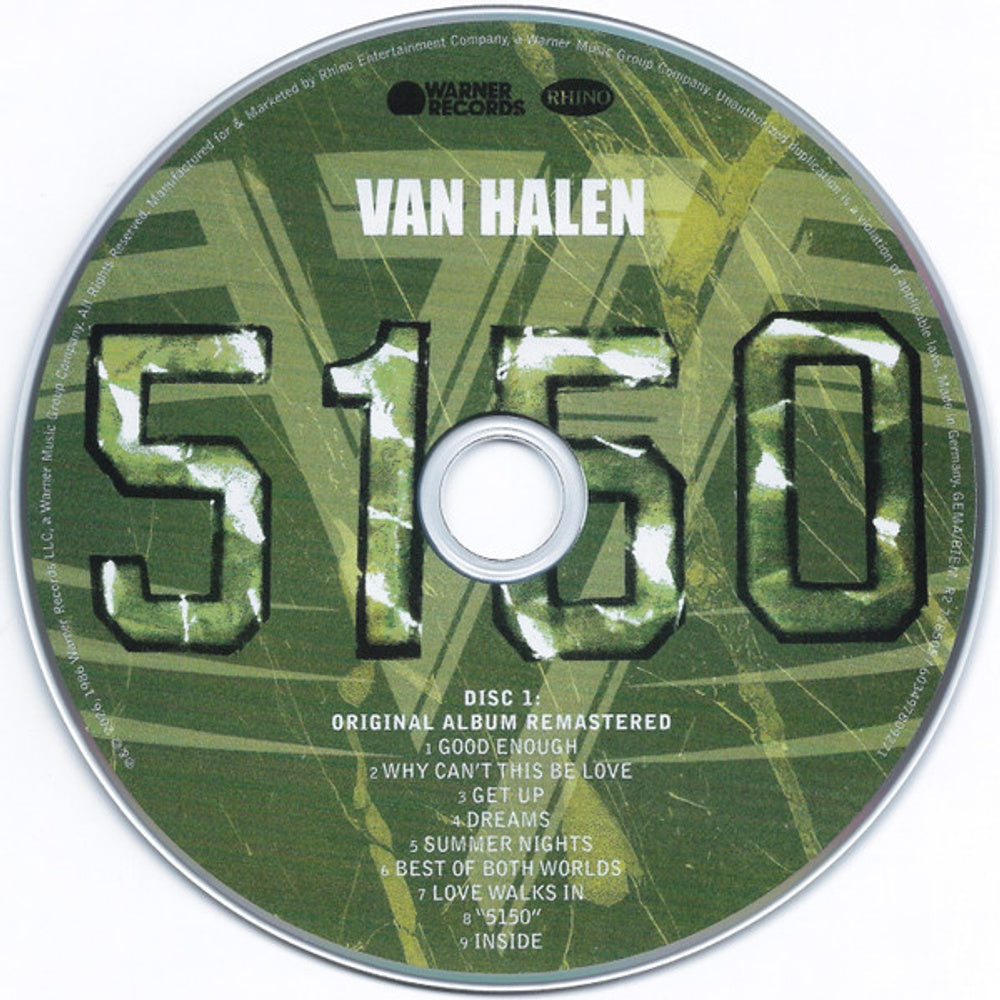 Van Halen – 5150: Expanded Edition (2-CD) Music CD