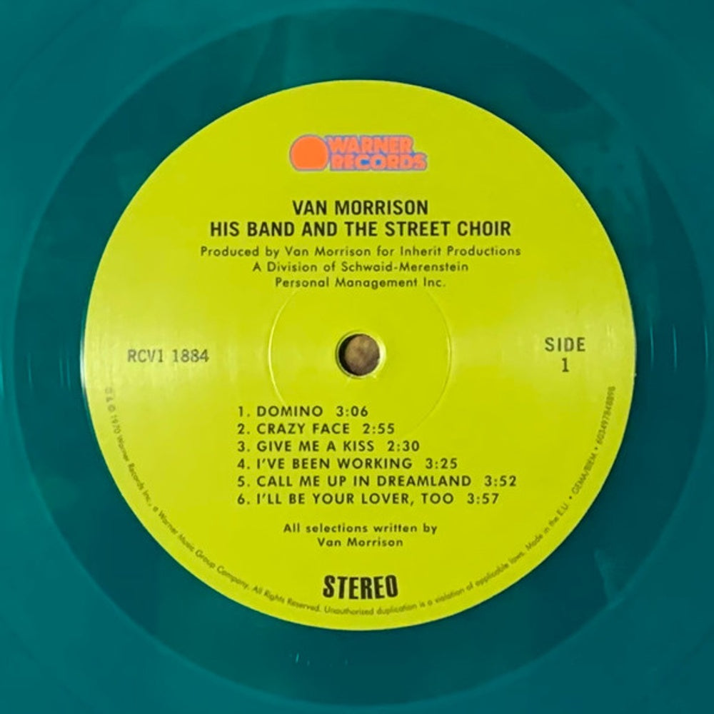 Van Morrison – His Band And The Street Choir (LP Vinyl) Vinyl Record
