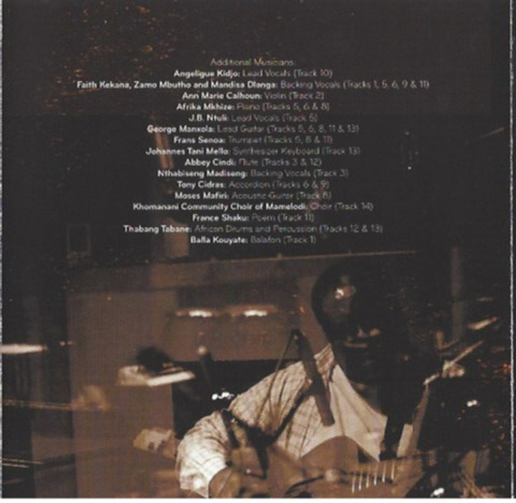Vusi Mahlasela – Say Africa Music CD