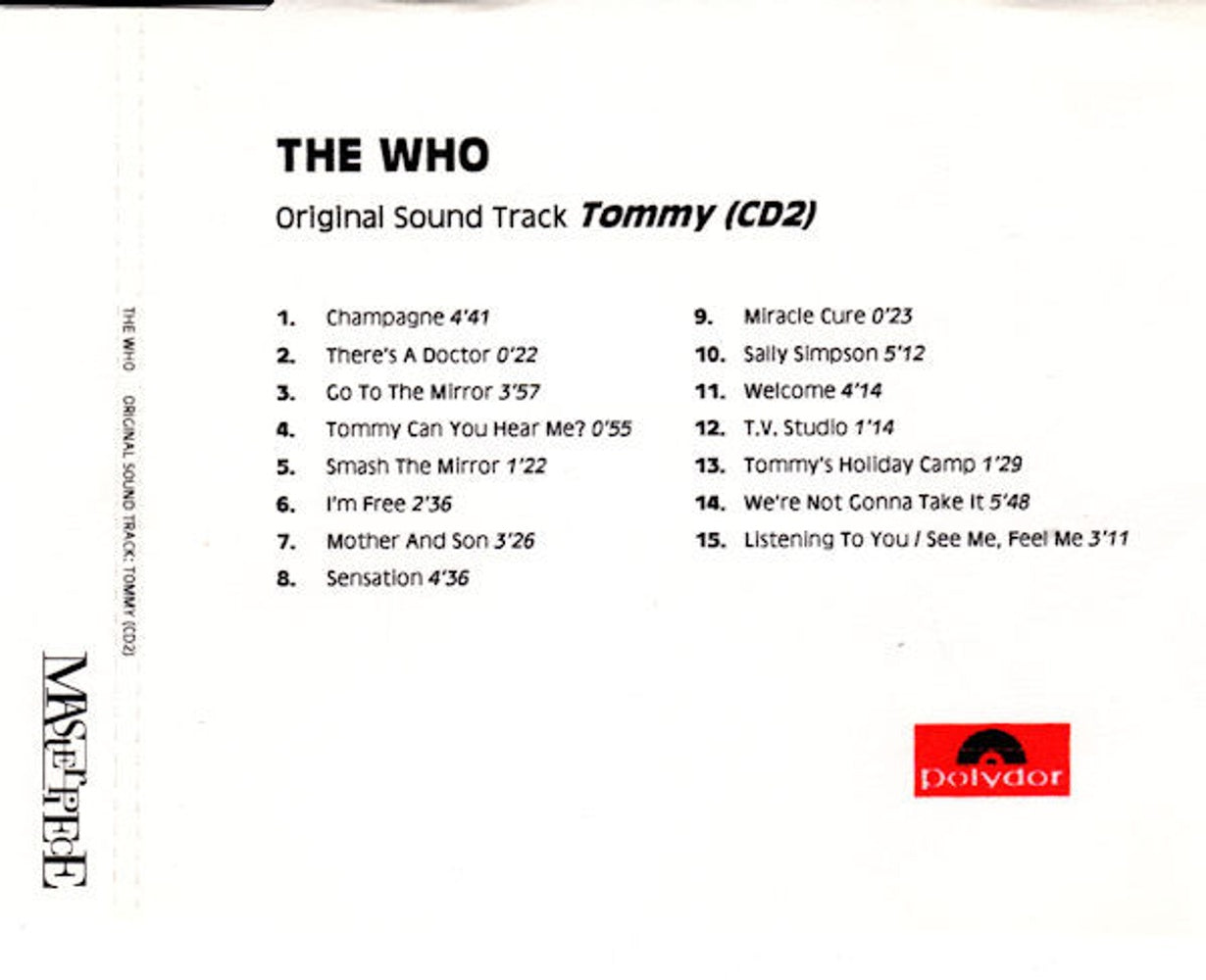 The Who – Tommy (2-CD) Music CD