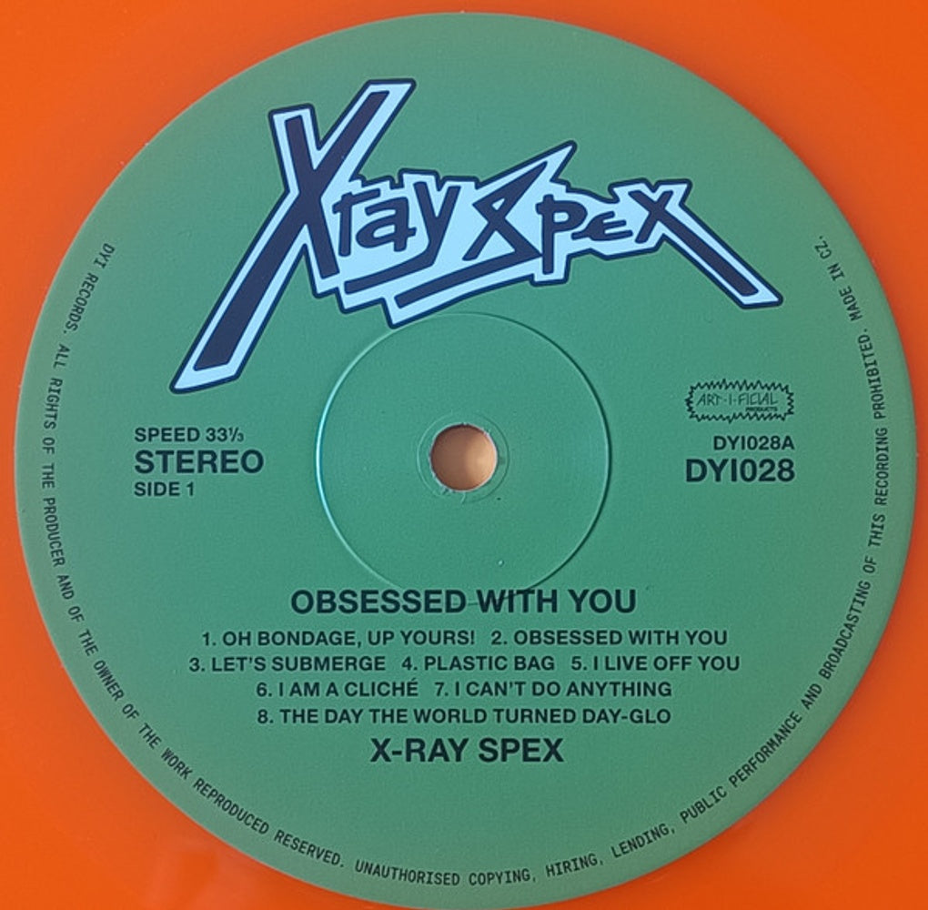 X-Ray Spex – Obsessed With You (LP Vinyl) Vinyl Record