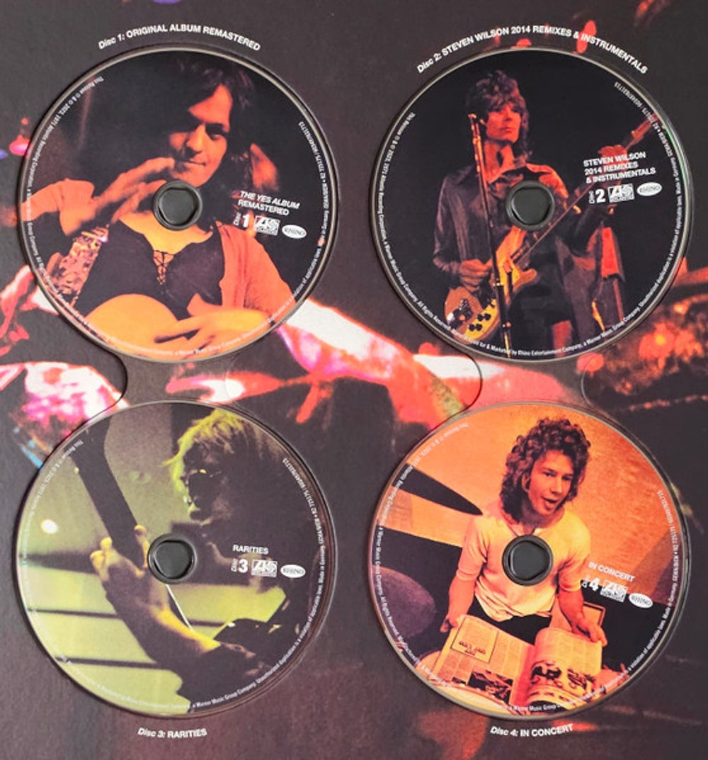 Yes – The Yes Album (4-CD + Blu-ray) Music CD
