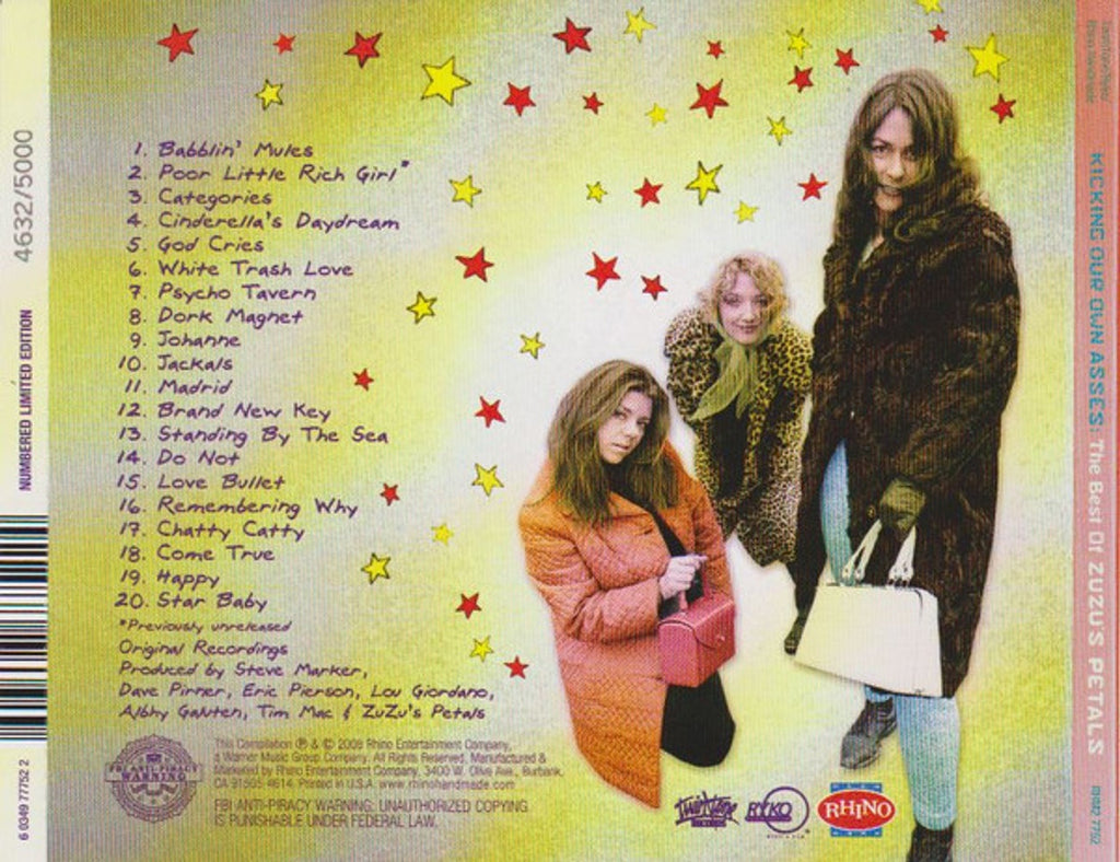 Zuzu's Petals – Kicking Our Own Asses Music CD