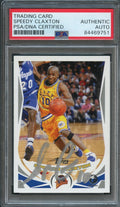 2004 Topps #208 Speedy Claxton Signed Card Auto PSA Slabbed