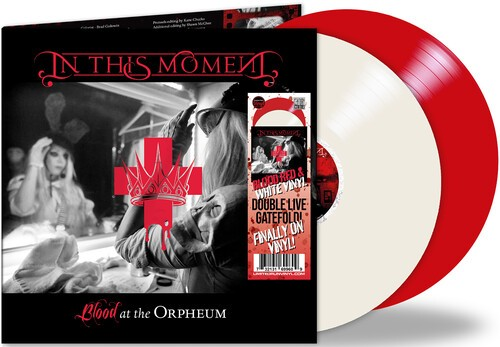 In This Moment - Blood at the Orpheum: Live [Explicit Content] (Limited Edition, Blood Red & White Colored Vinyl, Remastered, Gatefold LP Jacket) (2 Lp's) Vinyl Record