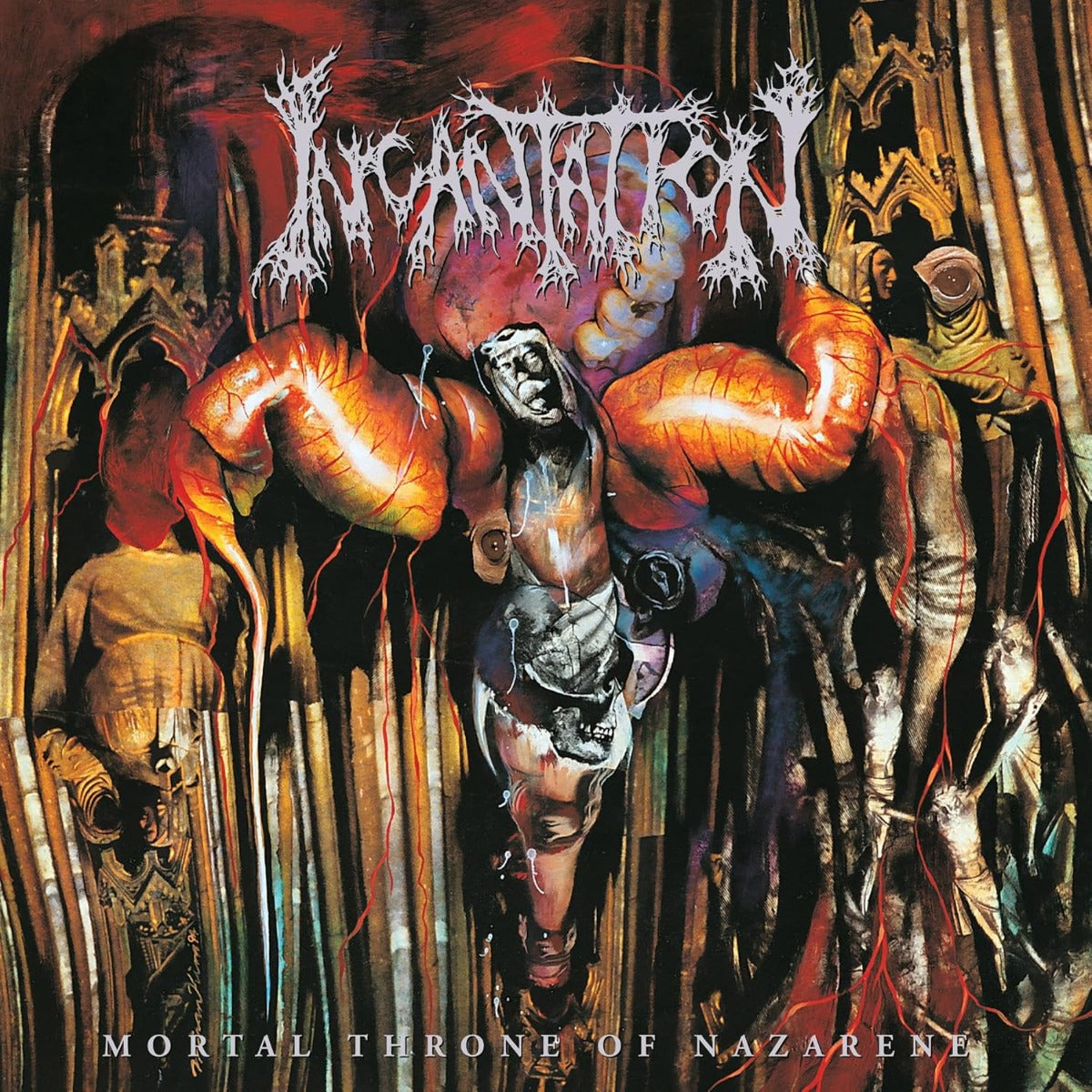 Mortal Throne Of Nazarene ("Crushed Ripple" Blood Red Colored Vinyl) |