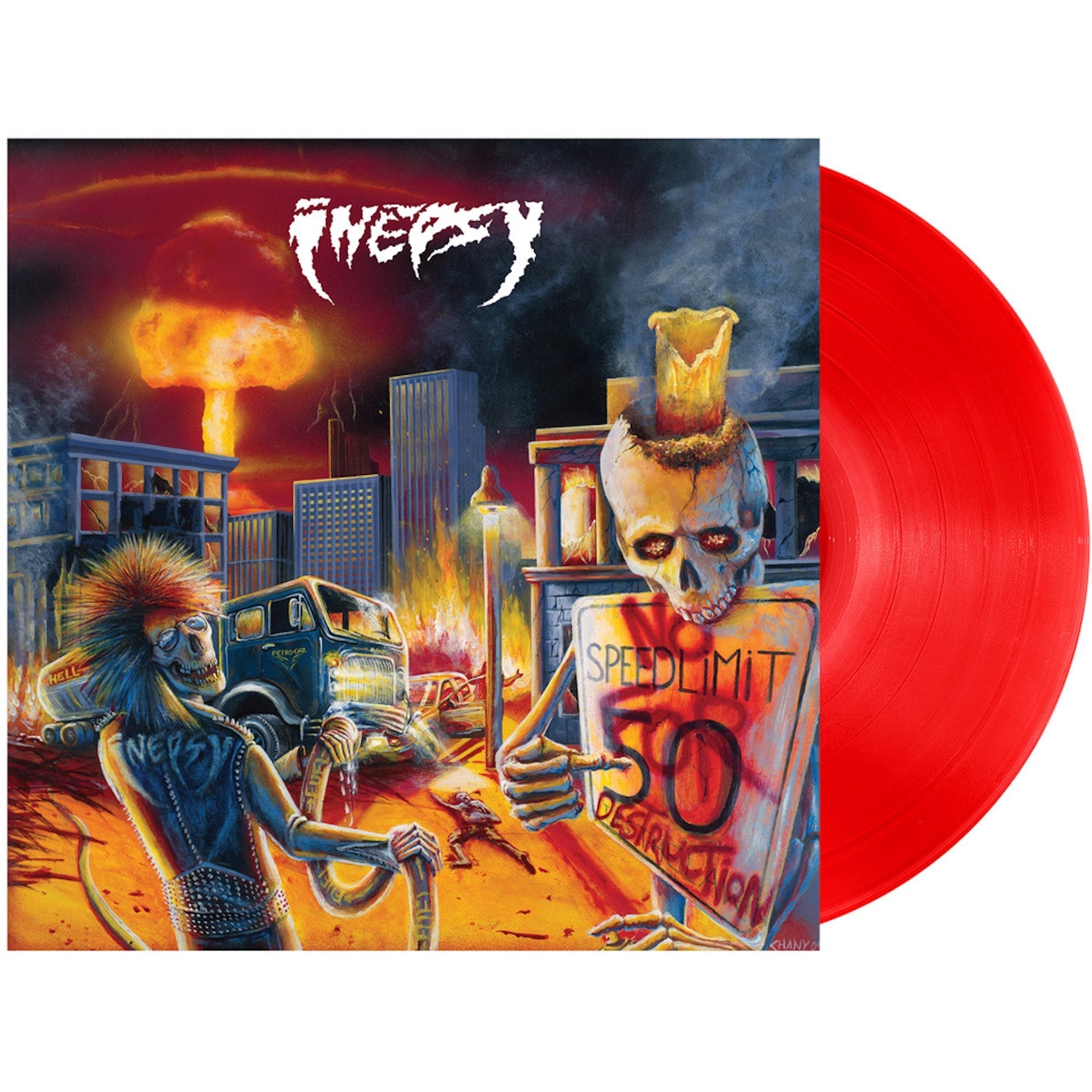 No Speed Limit For Destruction (Limited Edition) [Red Vinyl] Vinyl Record